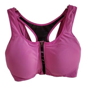 Nike Women's Padded Hot Pink Sports Bra Size Small